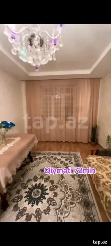 Satılır 4 otaqlı mənzil 65 m²