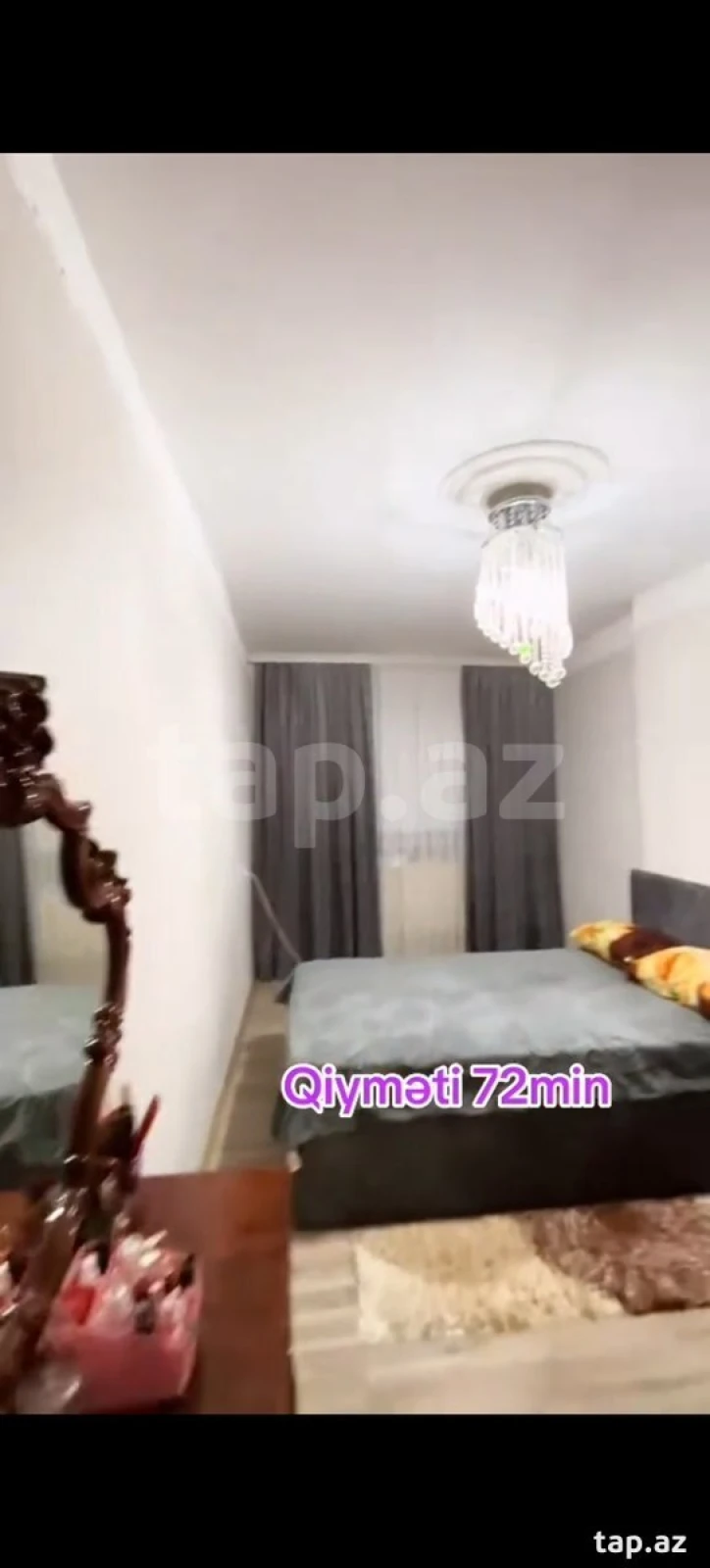 Satılır 4 otaqlı mənzil 65 m²