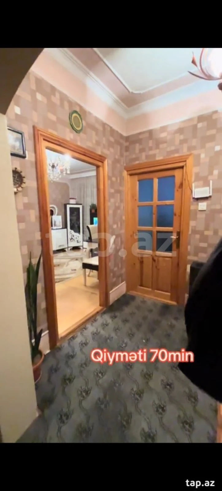 Satılır 3 otaqlı mənzil 60 m²