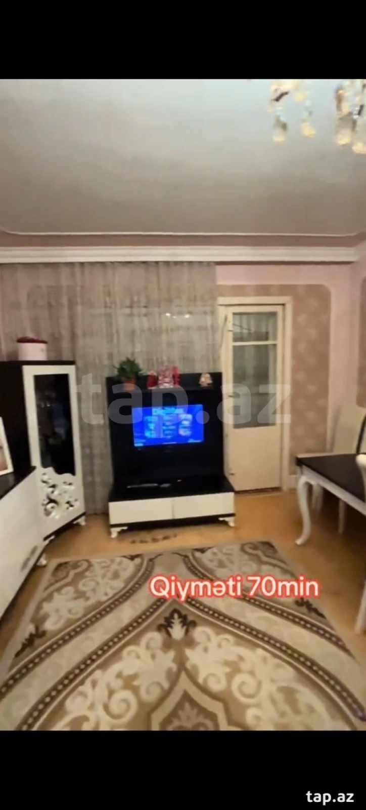 Satılır 3 otaqlı mənzil 60 m²