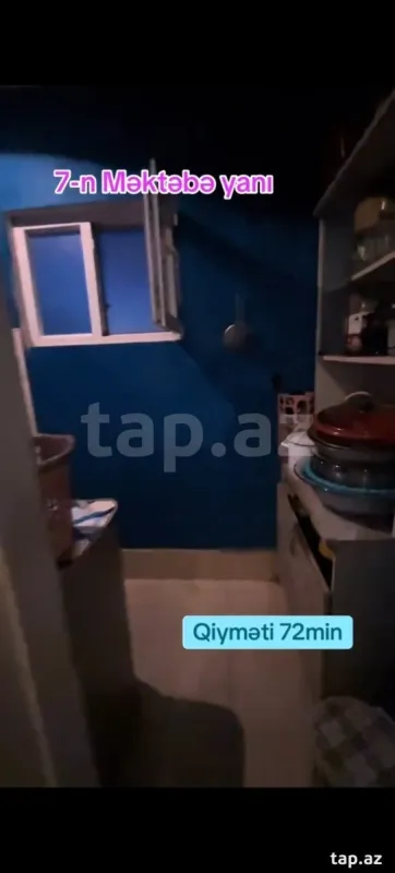 Satılır 3 otaqlı mənzil 64 m²