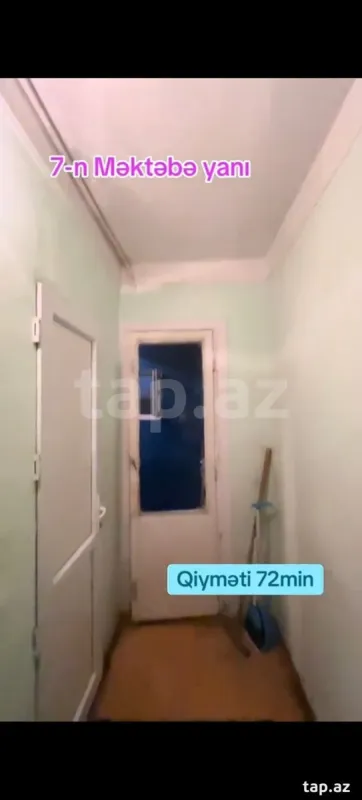 Satılır 3 otaqlı mənzil 64 m²