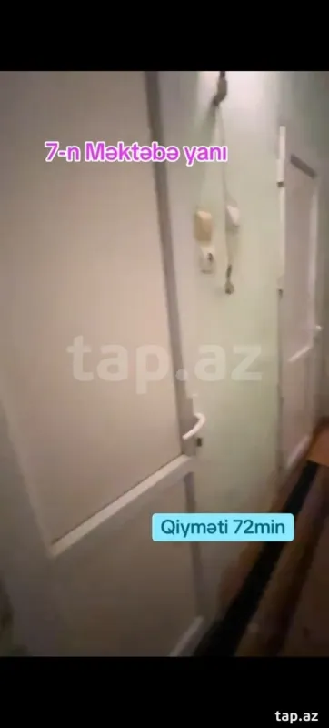 Satılır 3 otaqlı mənzil 64 m²