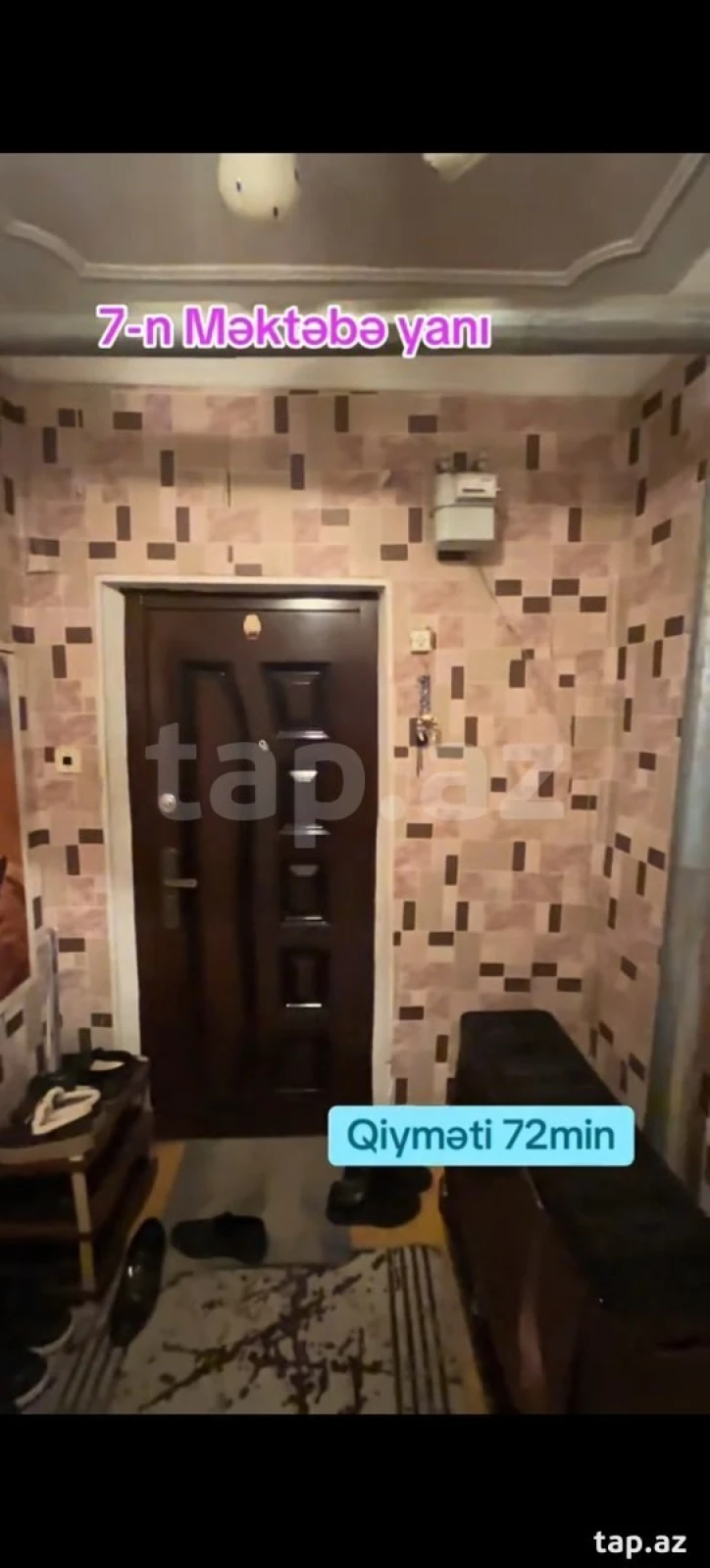 Satılır 3 otaqlı mənzil 64 m²