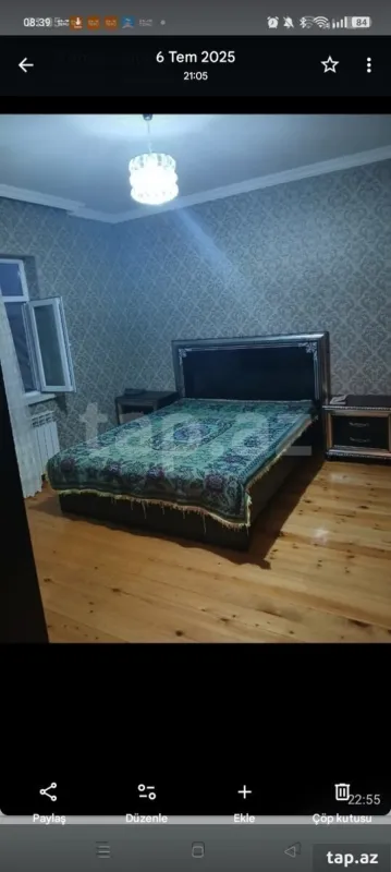 Kirayə verilir 2 otaqlı mənzil 60 m²