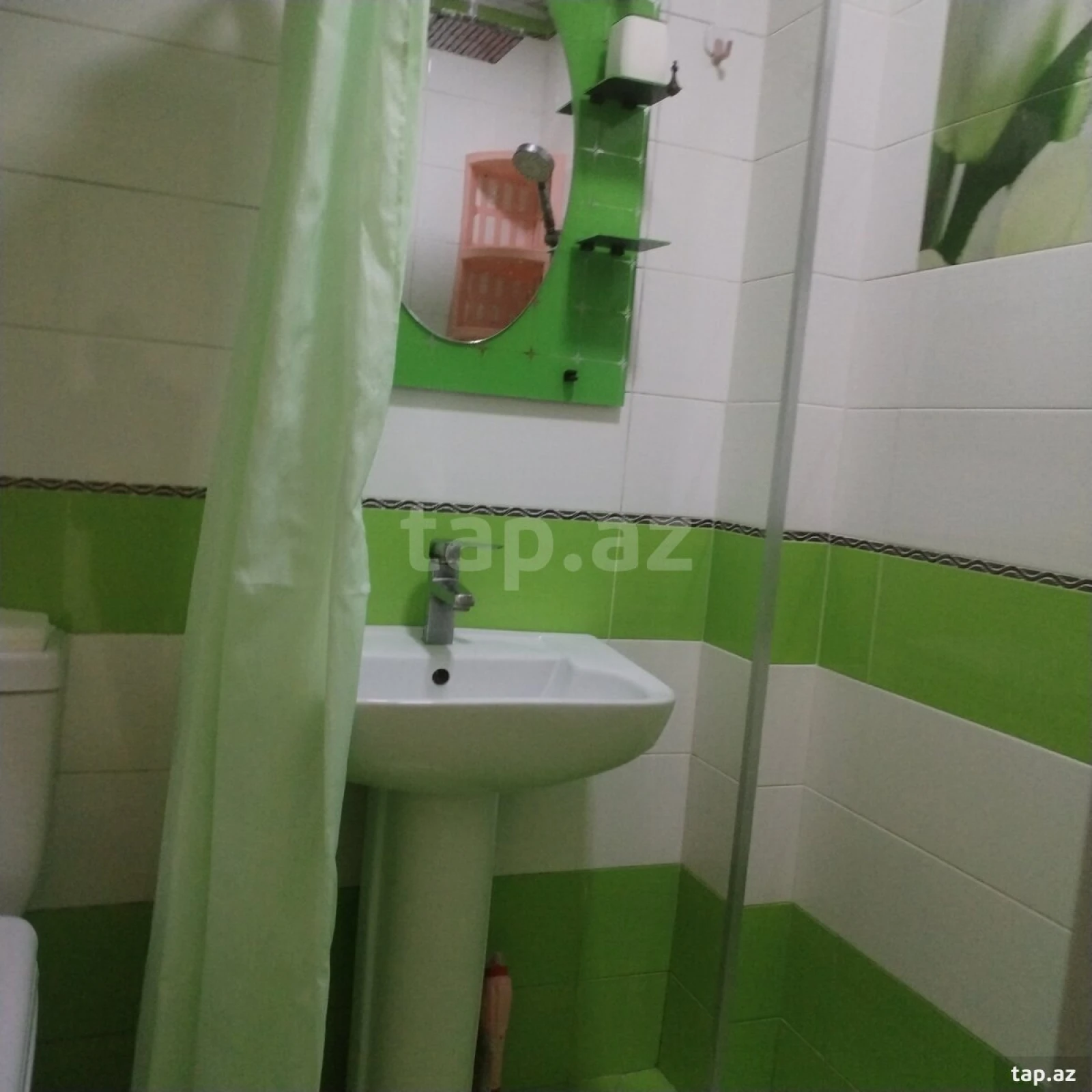 Kirayə verilir 2 otaqlı mənzil 48 m²