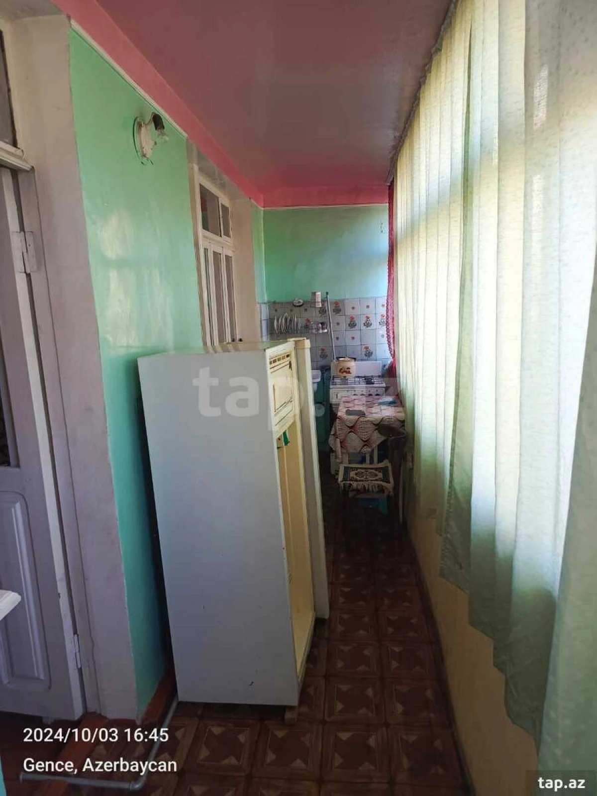 Kirayə verilir 3 otaqlı mənzil 50 m²