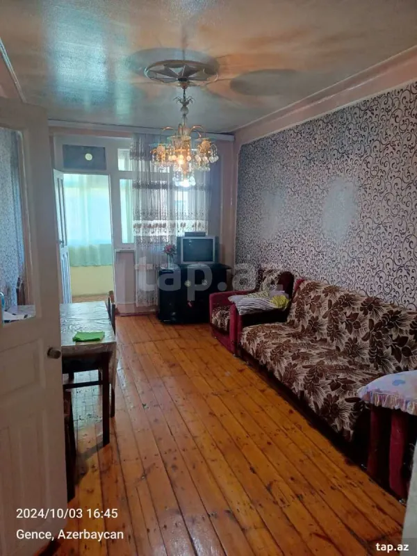 Kirayə verilir 3 otaqlı mənzil 50 m²