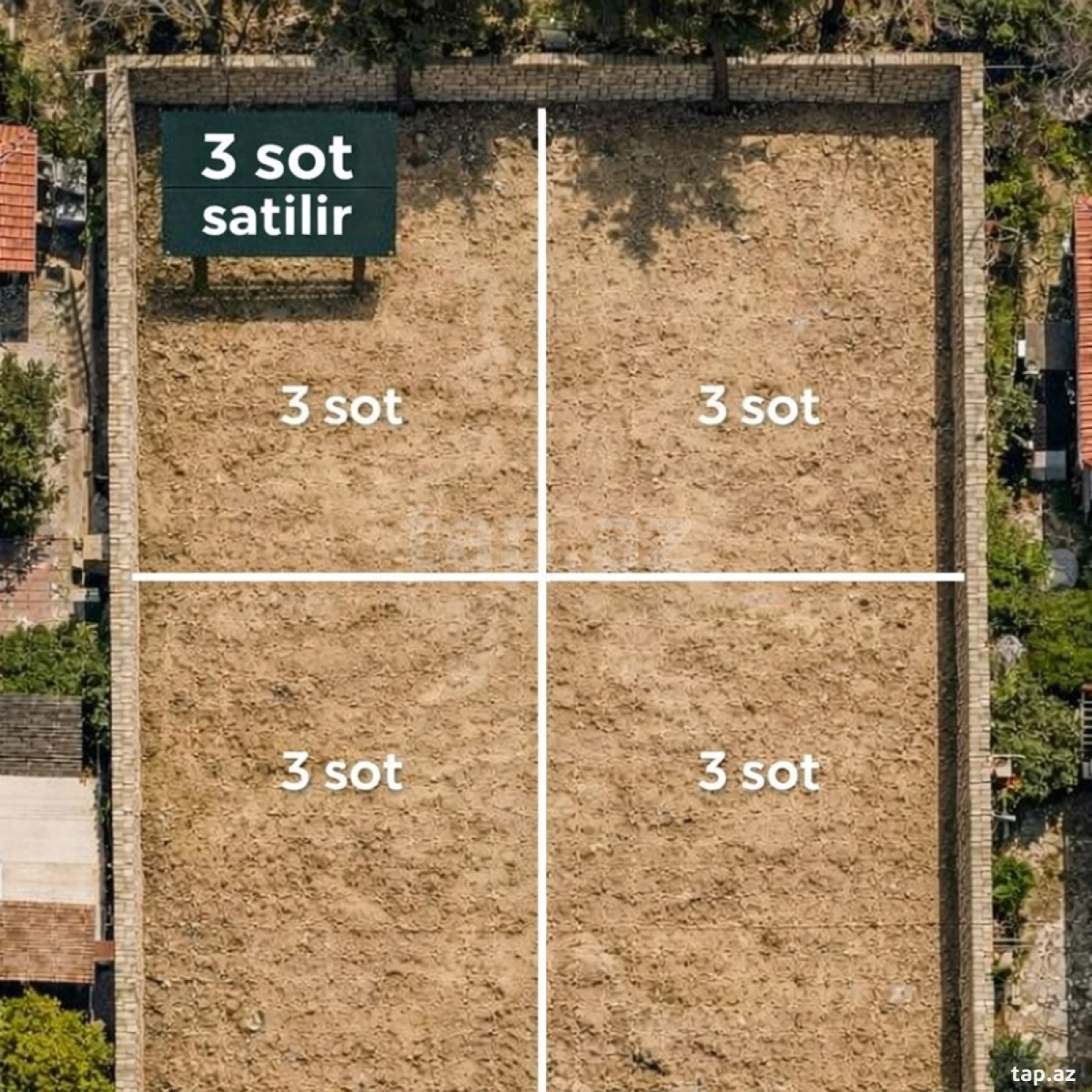 Satılır torpaq sahəsi