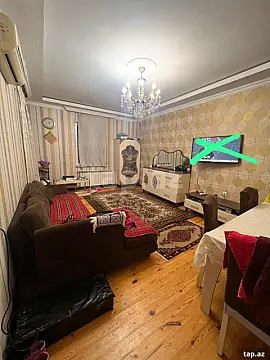 Kirayə verilir 1 otaqlı yeni tikili 45 m² — Bakı 1 otaq 45.00 m²