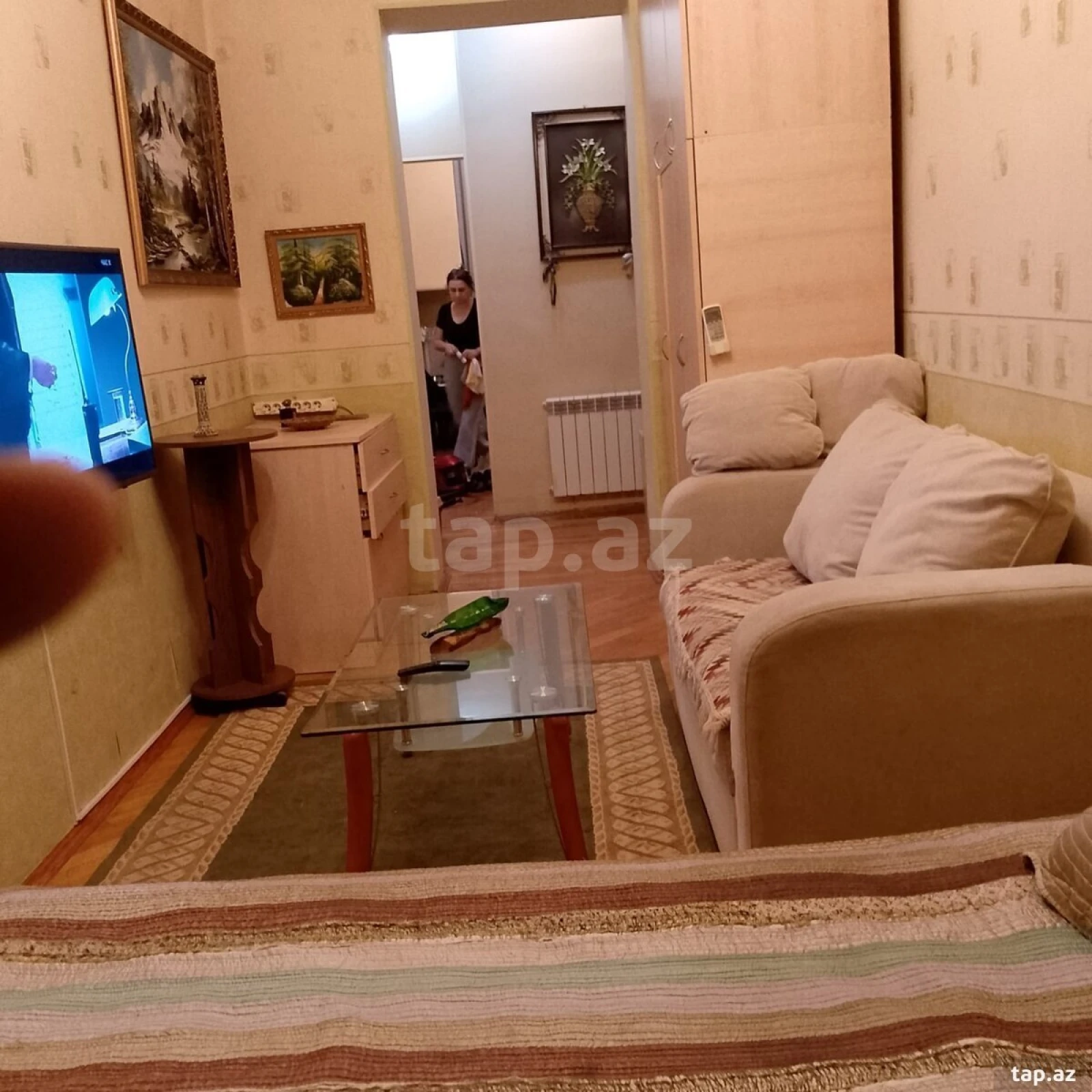 Kirayə verilir 1 otaqlı mənzil 32 m²