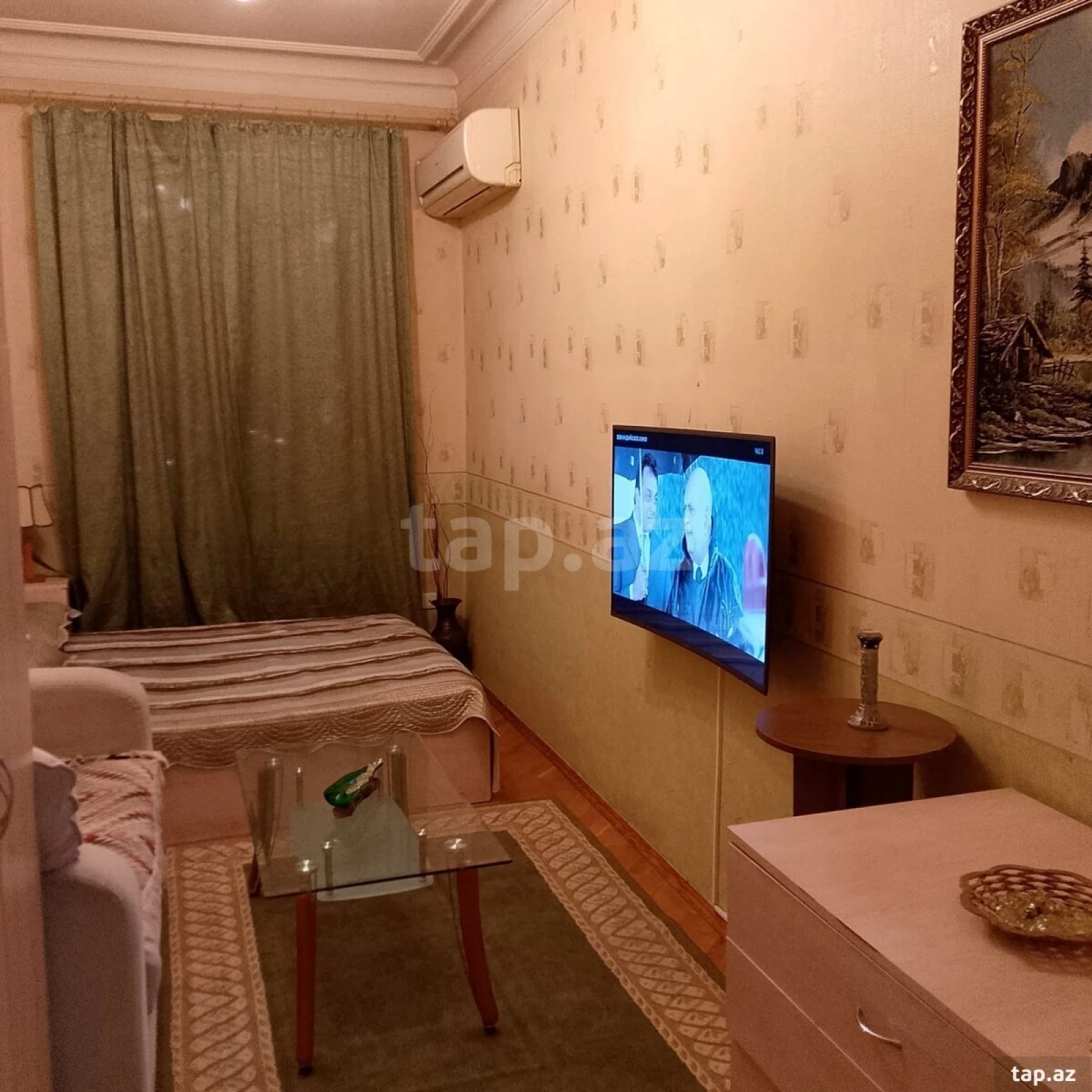 Kirayə verilir 1 otaqlı mənzil 32 m²