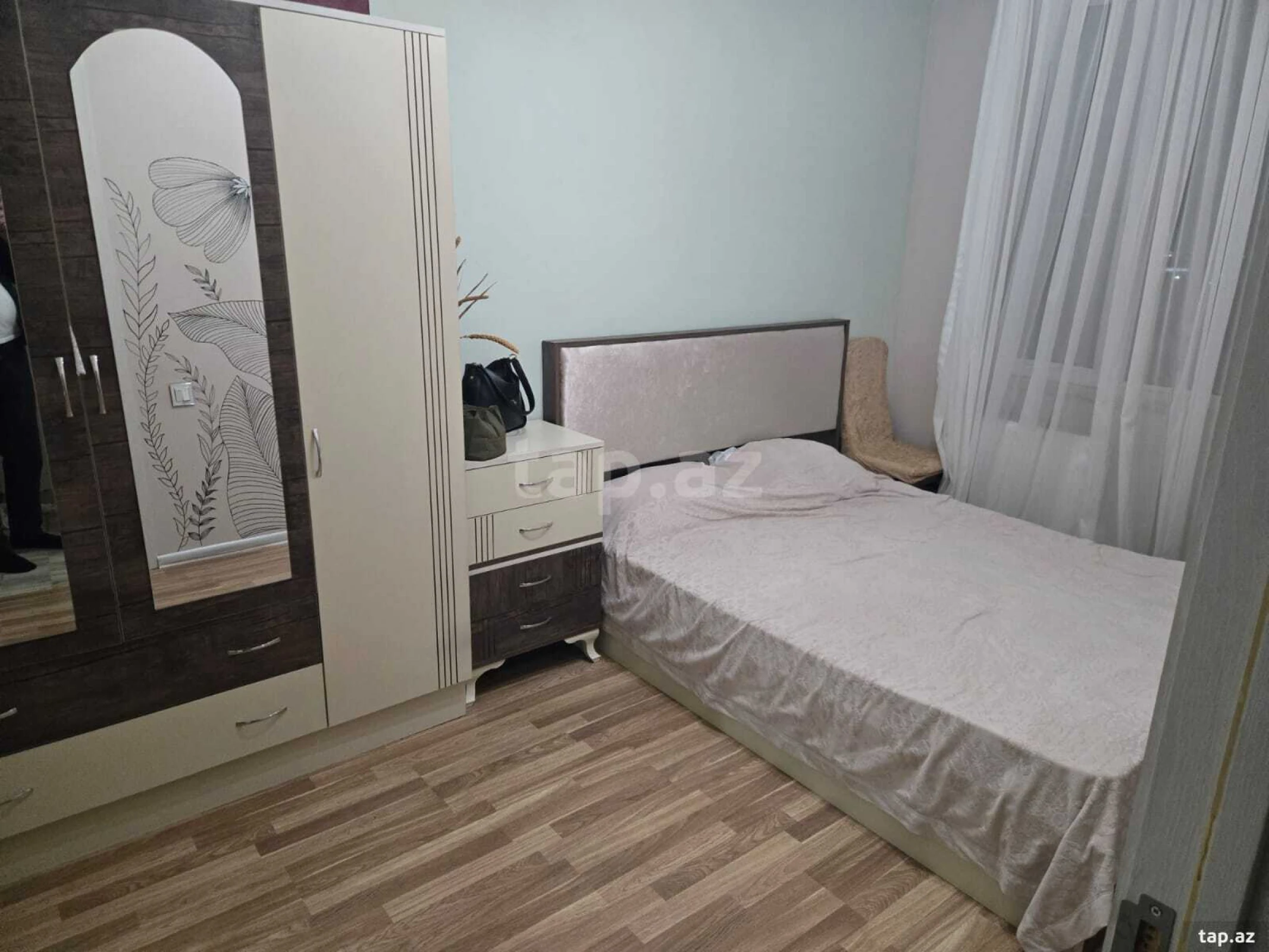 Kirayə verilir 1 otaqlı yeni tikili 45 m²