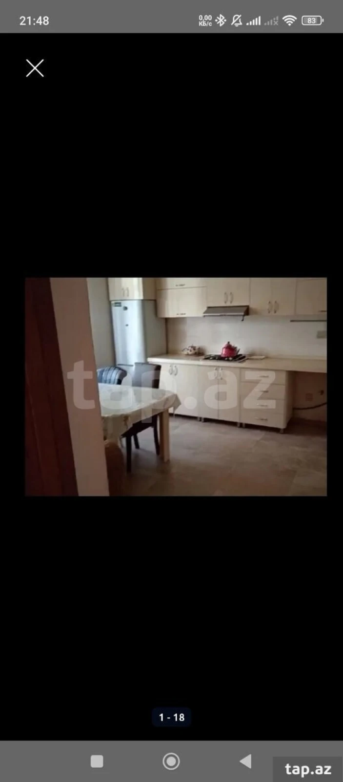 Kirayə verilir 2 otaqlı həyət evi 85 m²