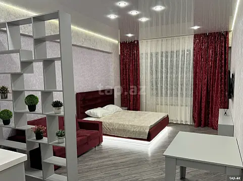 Kirayə verilir 1 otaqlı yeni tikili 55 m²