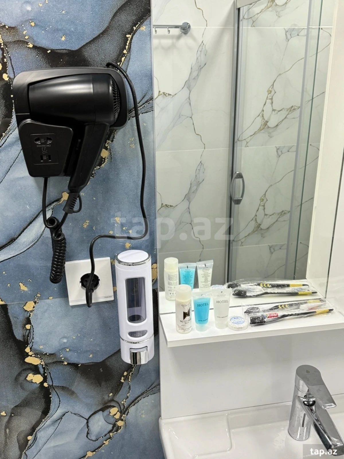 Kirayə verilir 1 otaqlı yeni tikili 55 m²