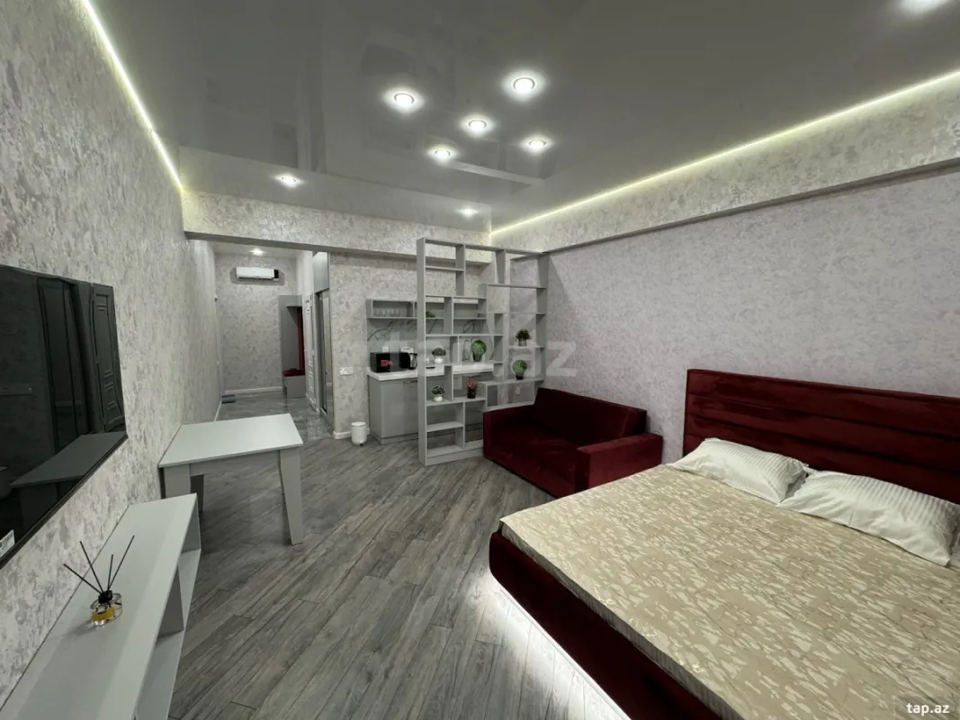 Kirayə verilir 1 otaqlı yeni tikili 55 m²