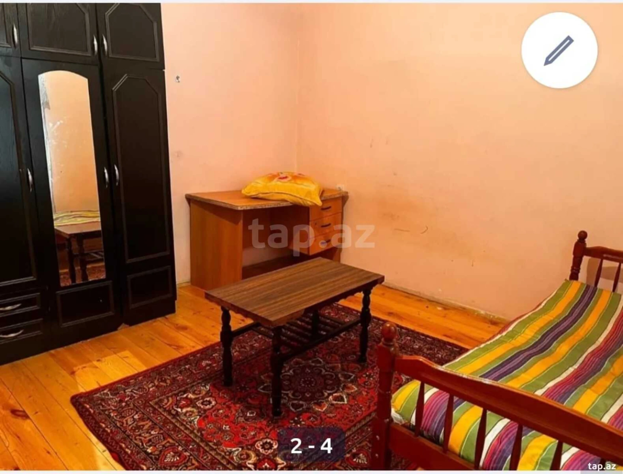 Kirayə verilir 2 otaqlı həyət evi 95 m²