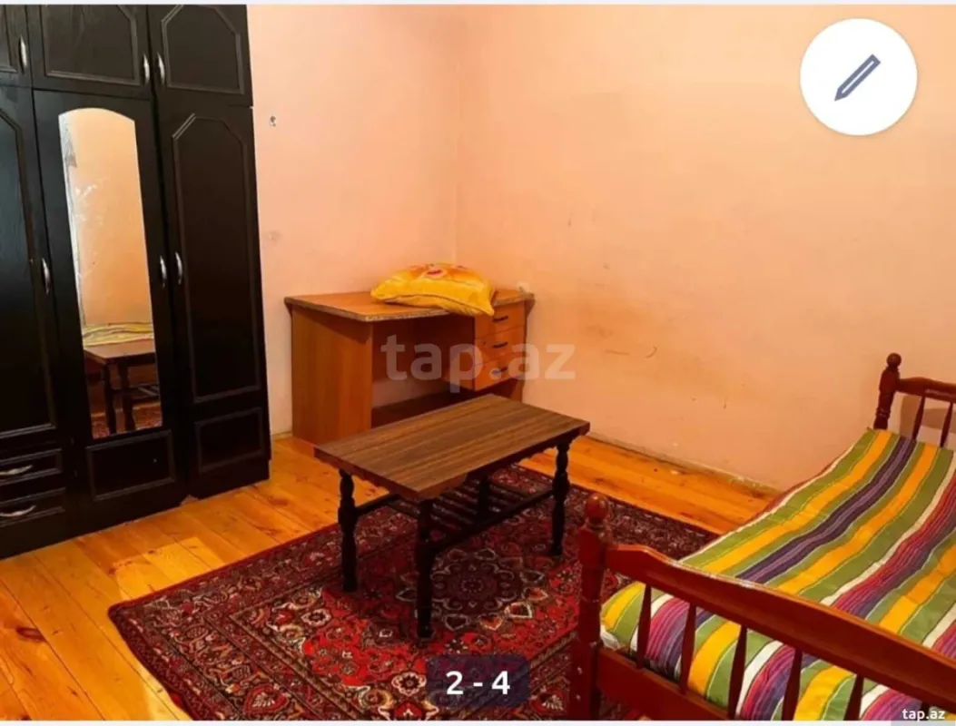 Kirayə verilir 2 otaqlı həyət evi 95 m²