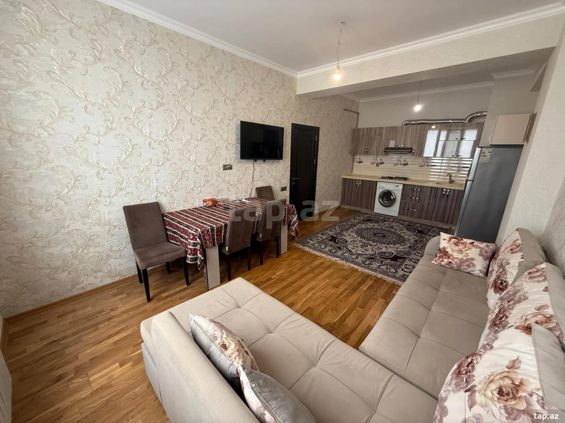Kirayə verilir 2 otaqlı yeni tikili 45 m²