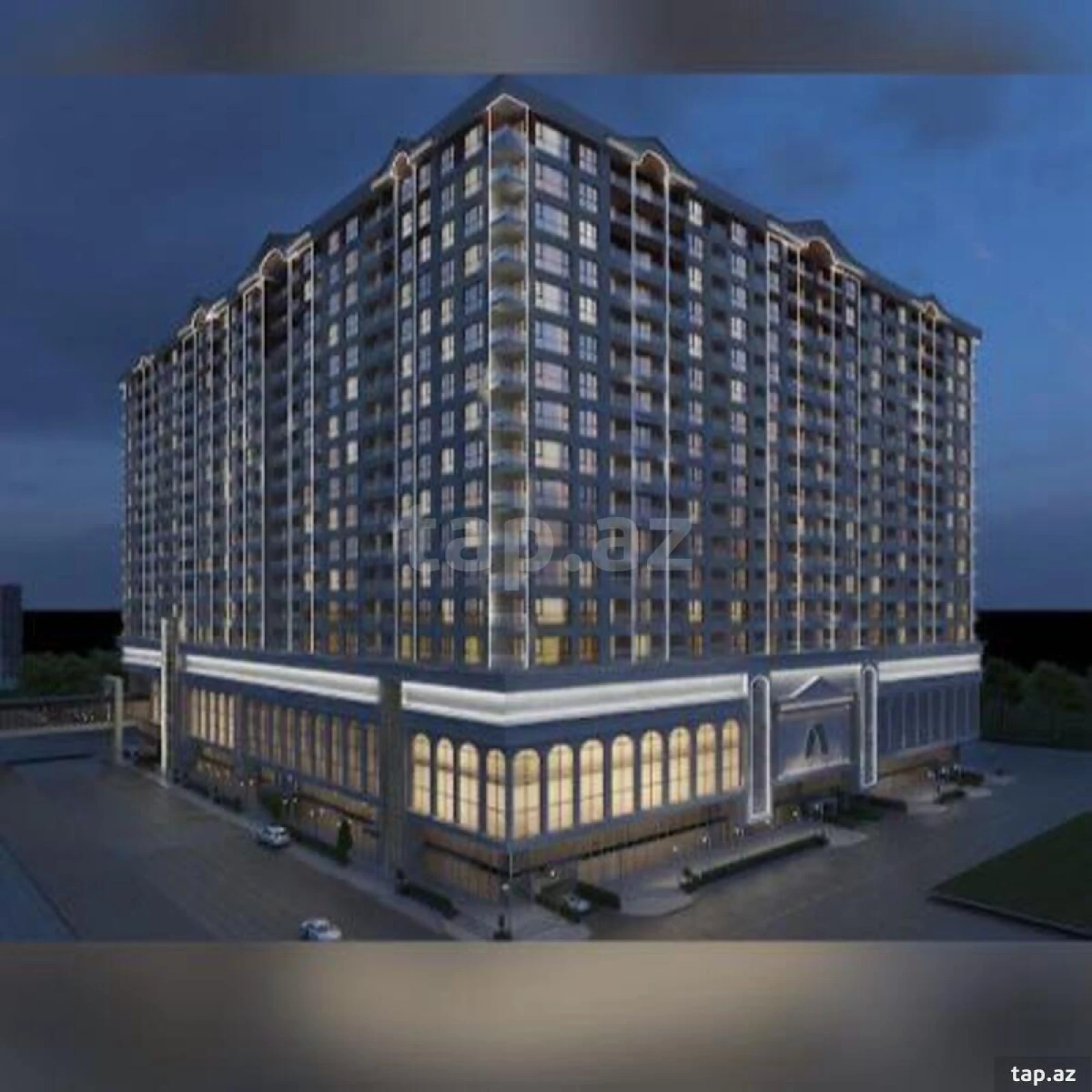Kirayə verilir 2 otaqlı yeni tikili 69 m²
