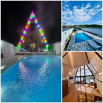 Kirayə verilir 2 otaqlı həyət evi 70 m² — Qəbələ 2 otaq 70.00 m²