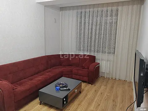 Kirayə verilir 1 otaqlı yeni tikili 55 m²