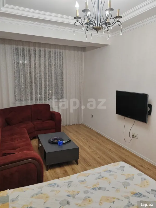Kirayə verilir 1 otaqlı yeni tikili 55 m²