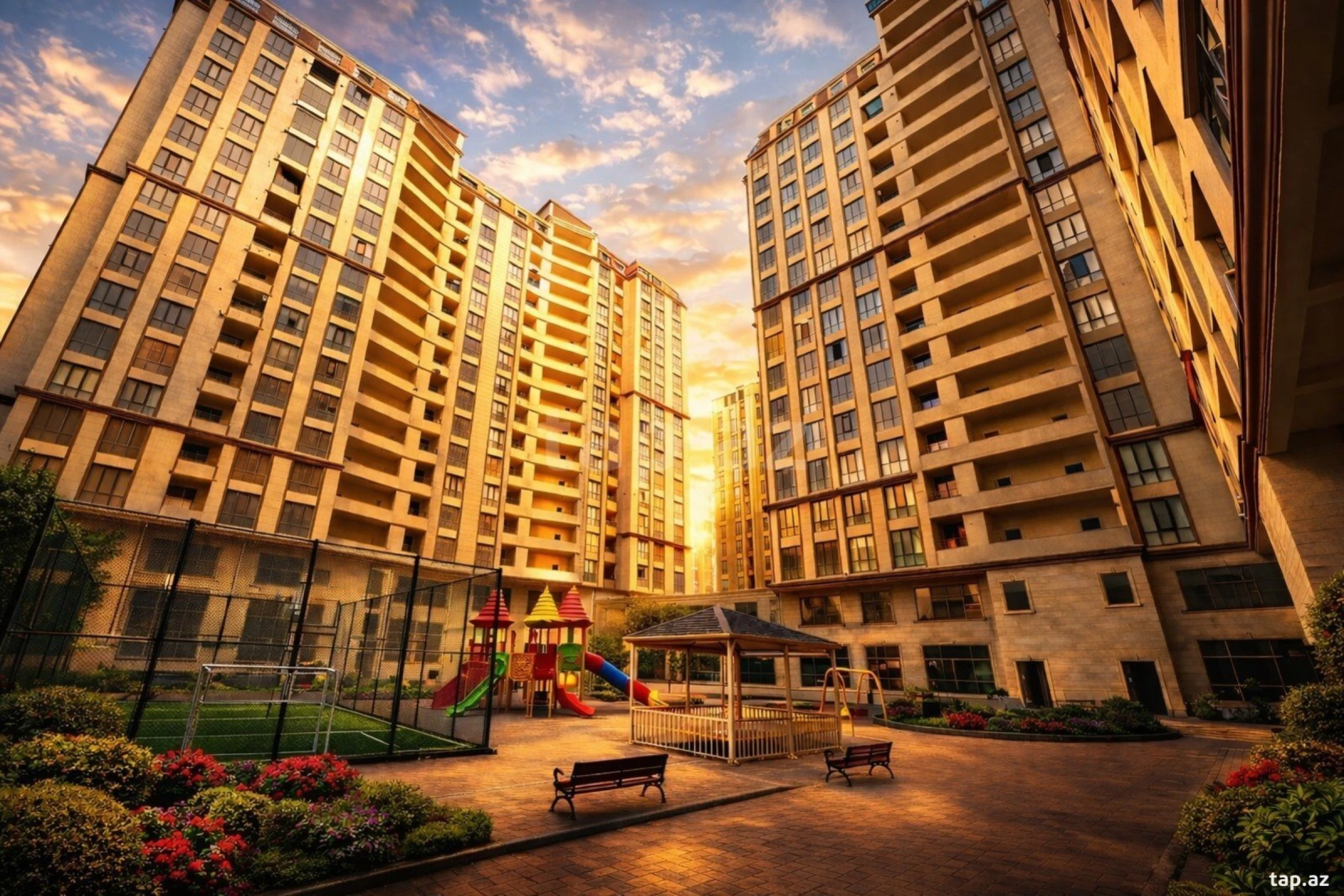 Satılır 3 otaqlı yeni tikili 101 m²