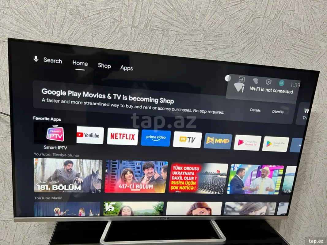 Kirayə verilir 2 otaqlı yeni tikili 80 m²