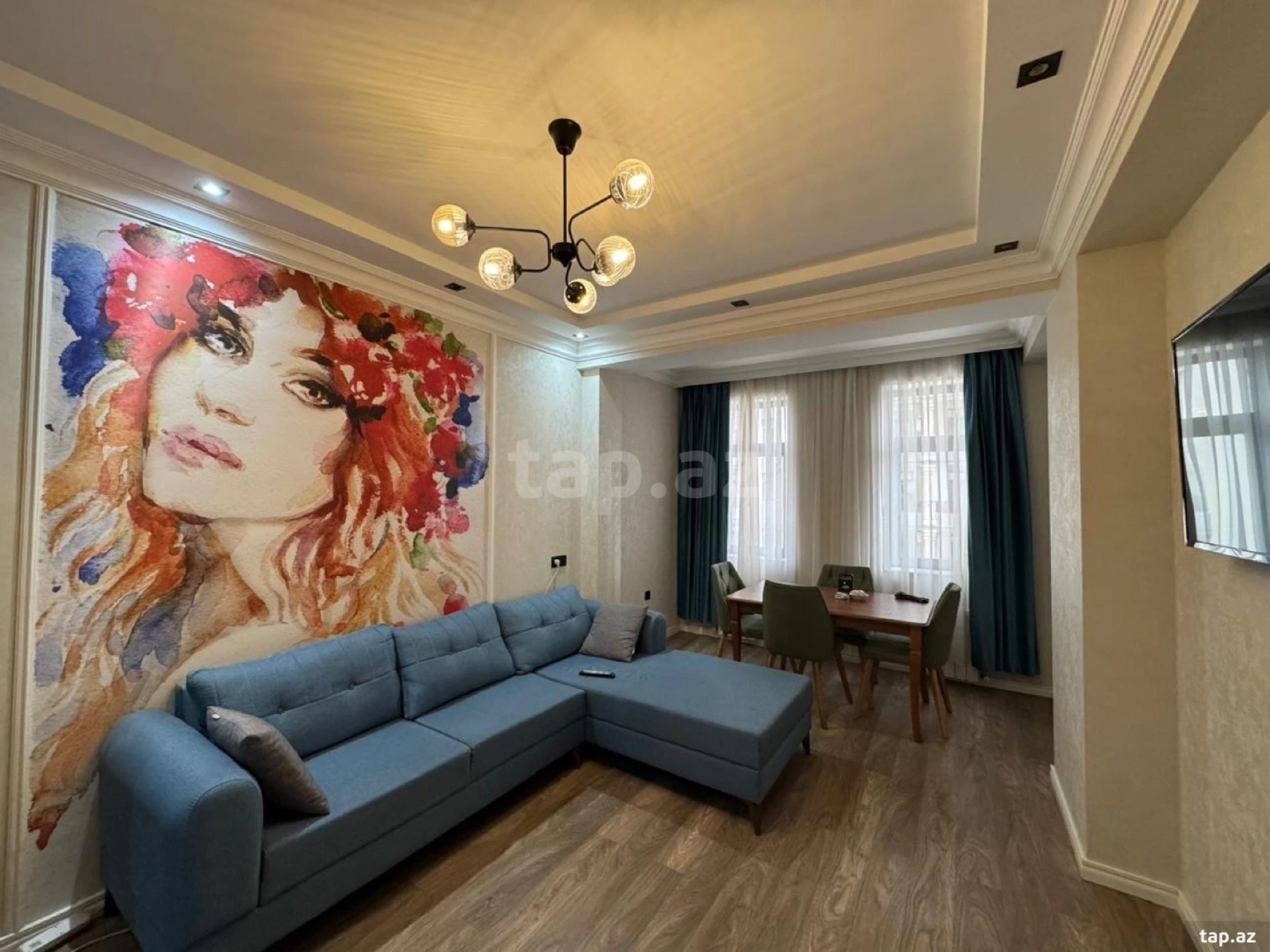 Kirayə verilir 3 otaqlı yeni tikili 85 m²