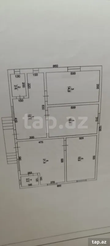 Satılır 4 otaqlı həyət evi 270 m²