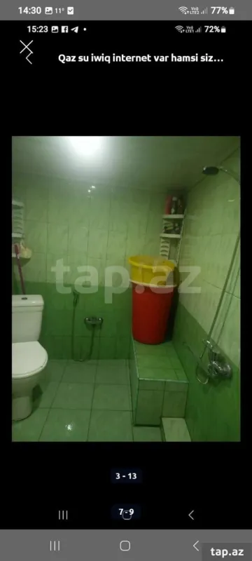 Kirayə verilir 2 otaqlı həyət evi 60 m²