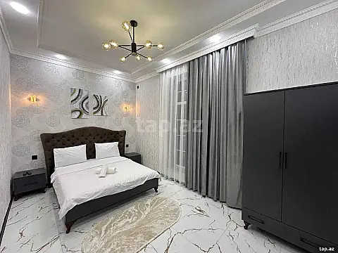 Kirayə verilir 3 otaqlı həyət evi 150 m² — Qəbələ 3 otaq 150.00 m²