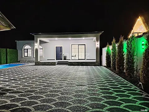 Satılır 5 otaqlı həyət evi 130 m² — Qəbələ 5 otaq 130.00 m²