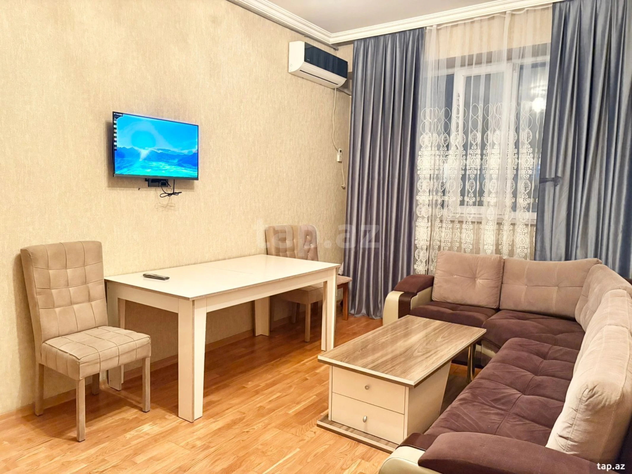 Kirayə verilir 2 otaqlı yeni tikili 70 m²