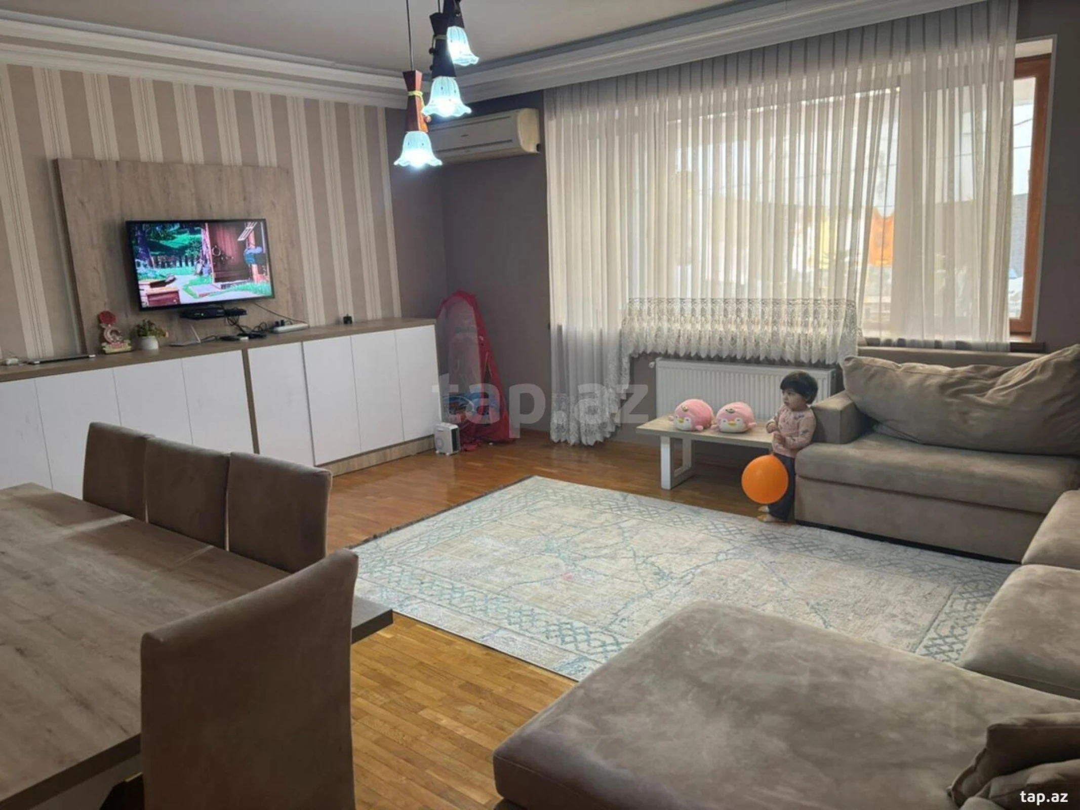 Satılır 4 otaqlı mənzil 65 m²