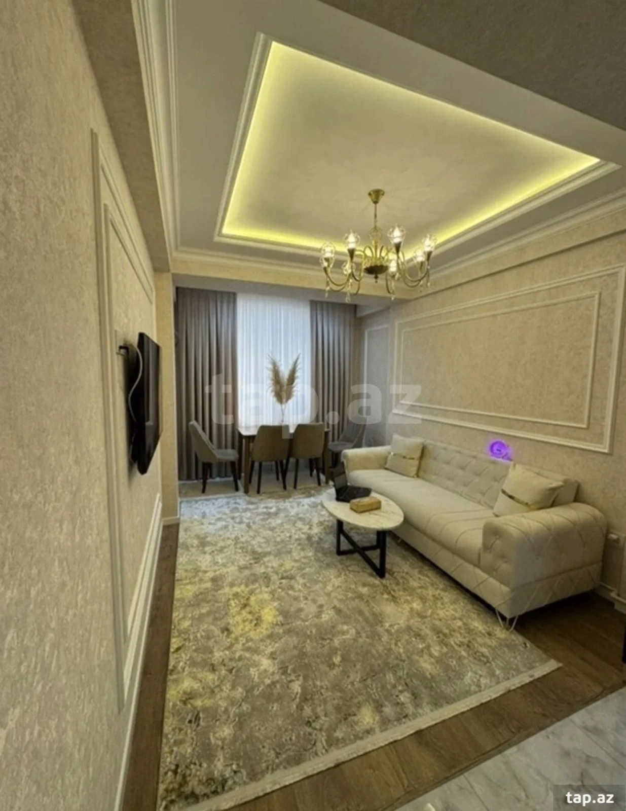 Kirayə verilir 2 otaqlı yeni tikili 68 m²