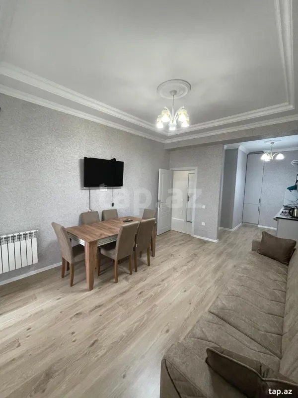 Kirayə verilir 2 otaqlı yeni tikili 75 m²