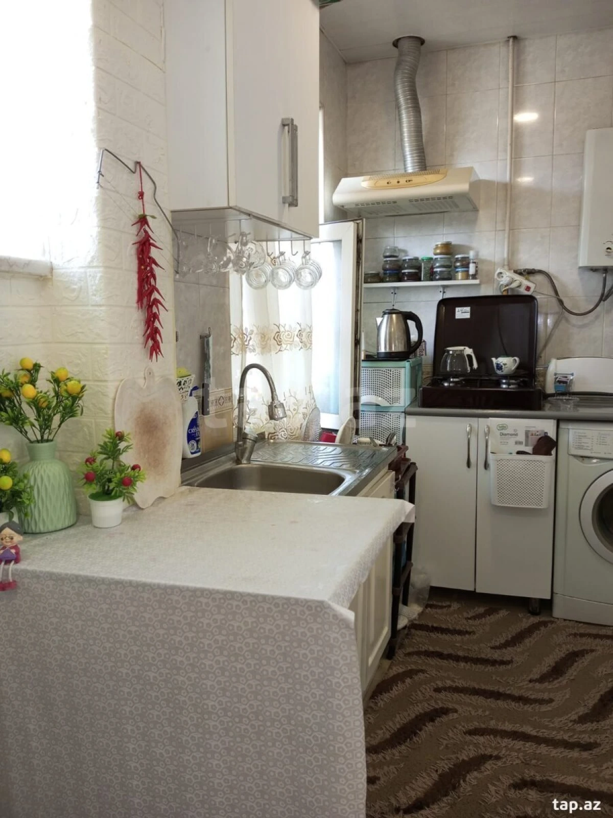 Kirayə verilir 3 otaqlı mənzil 65 m²