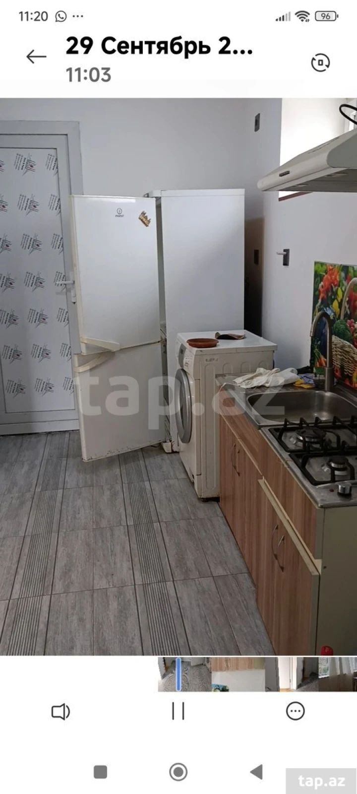 Kirayə verilir 2 otaqlı həyət evi 55 m²