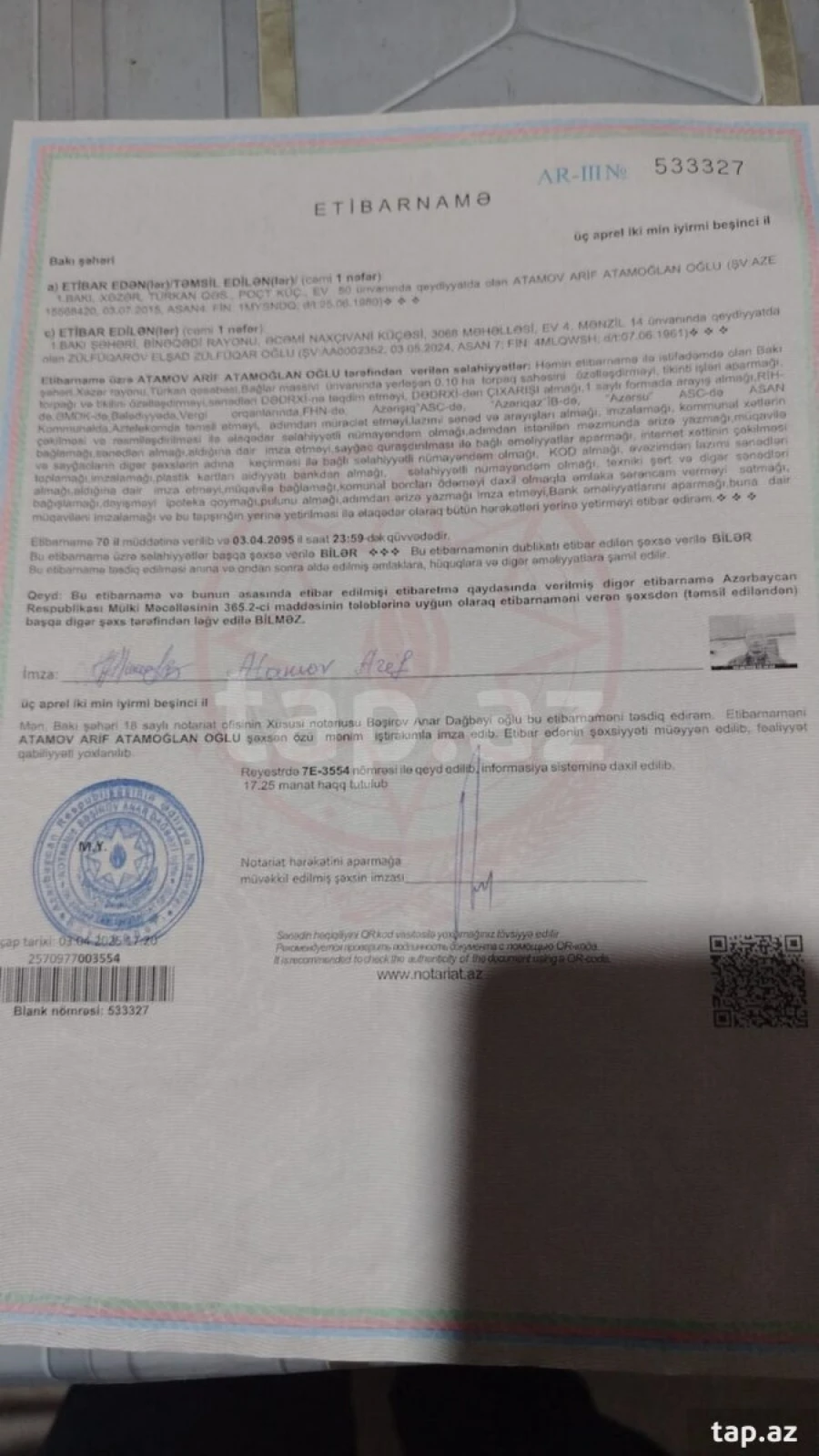 Satılır torpaq sahəsi