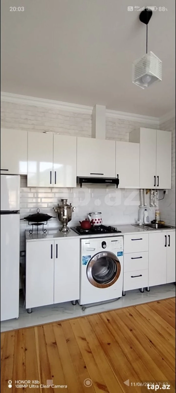 Kirayə verilir 3 otaqlı həyət evi 100 m²