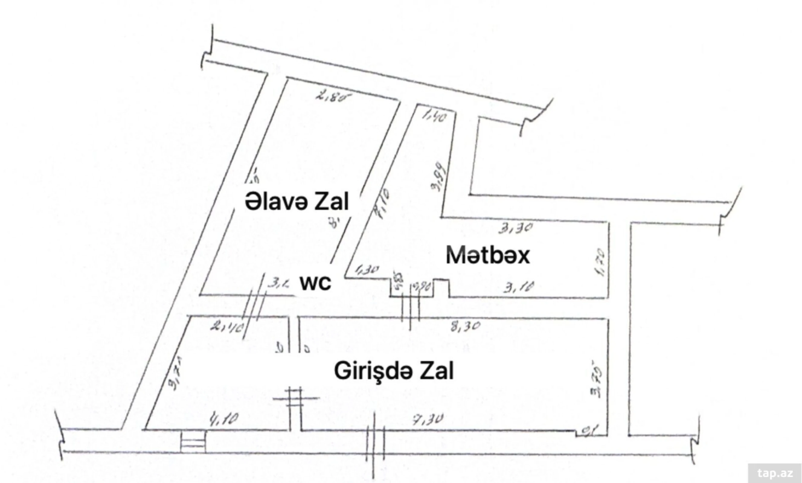 Kirayə verilir obyekt