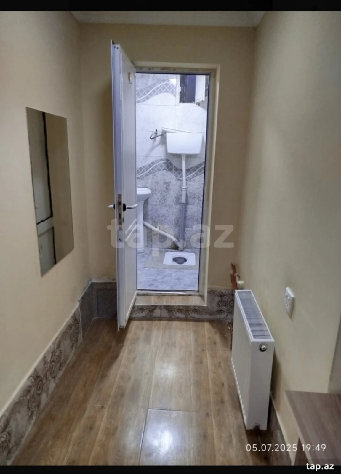 Kirayə verilir 1 otaqlı həyət evi 25 m²