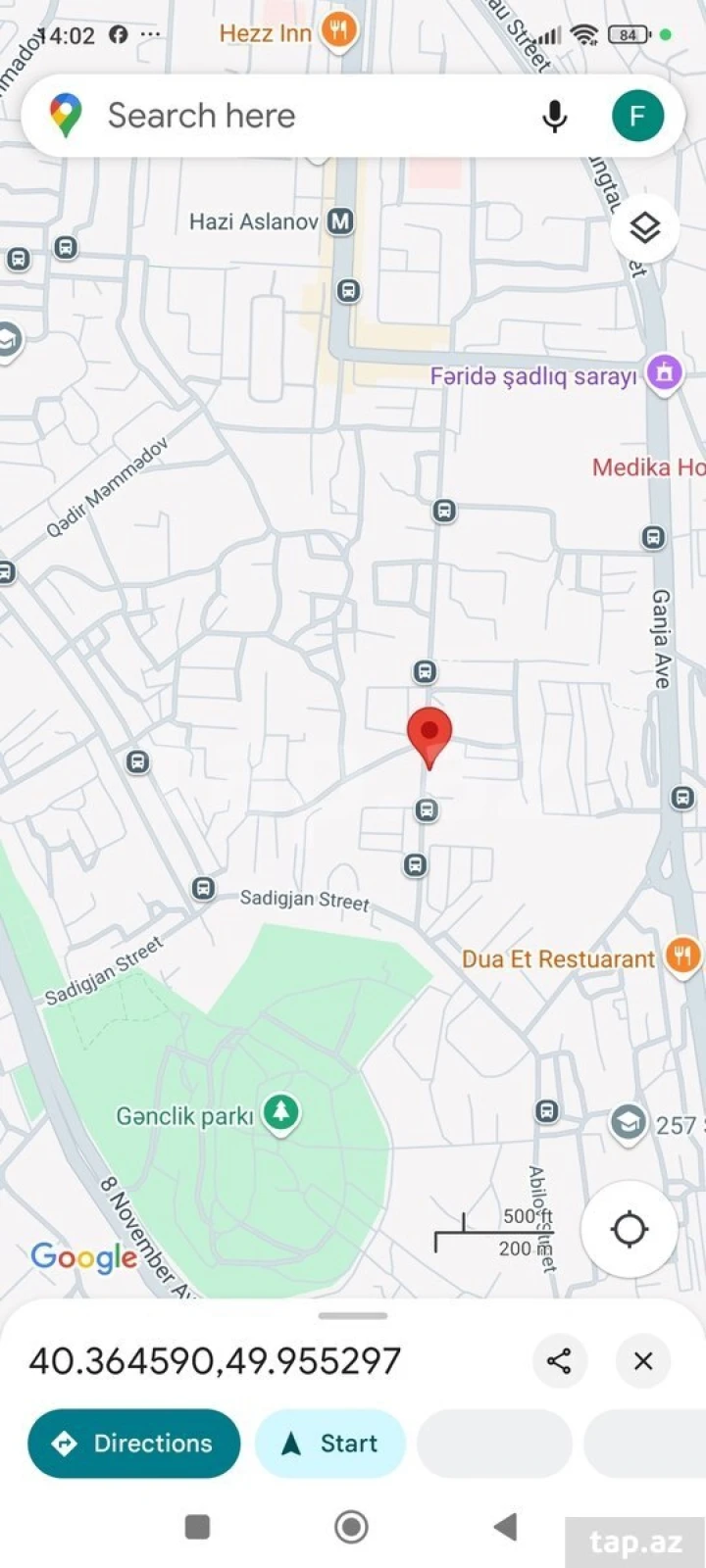 Kirayə verilir 2 otaqlı mənzil 60 m²