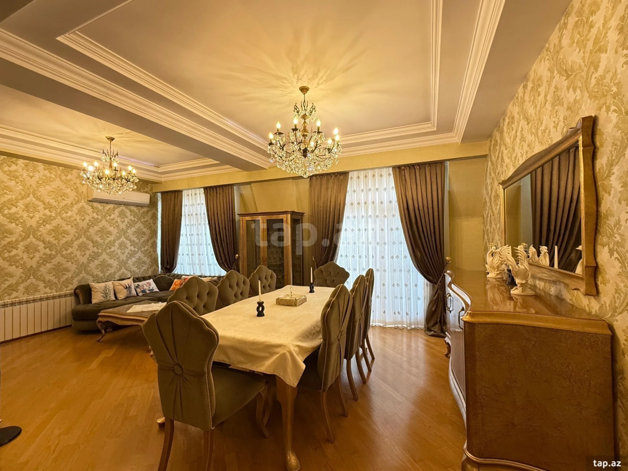 Kirayə verilir 5 otaqlı yeni tikili 210 m²