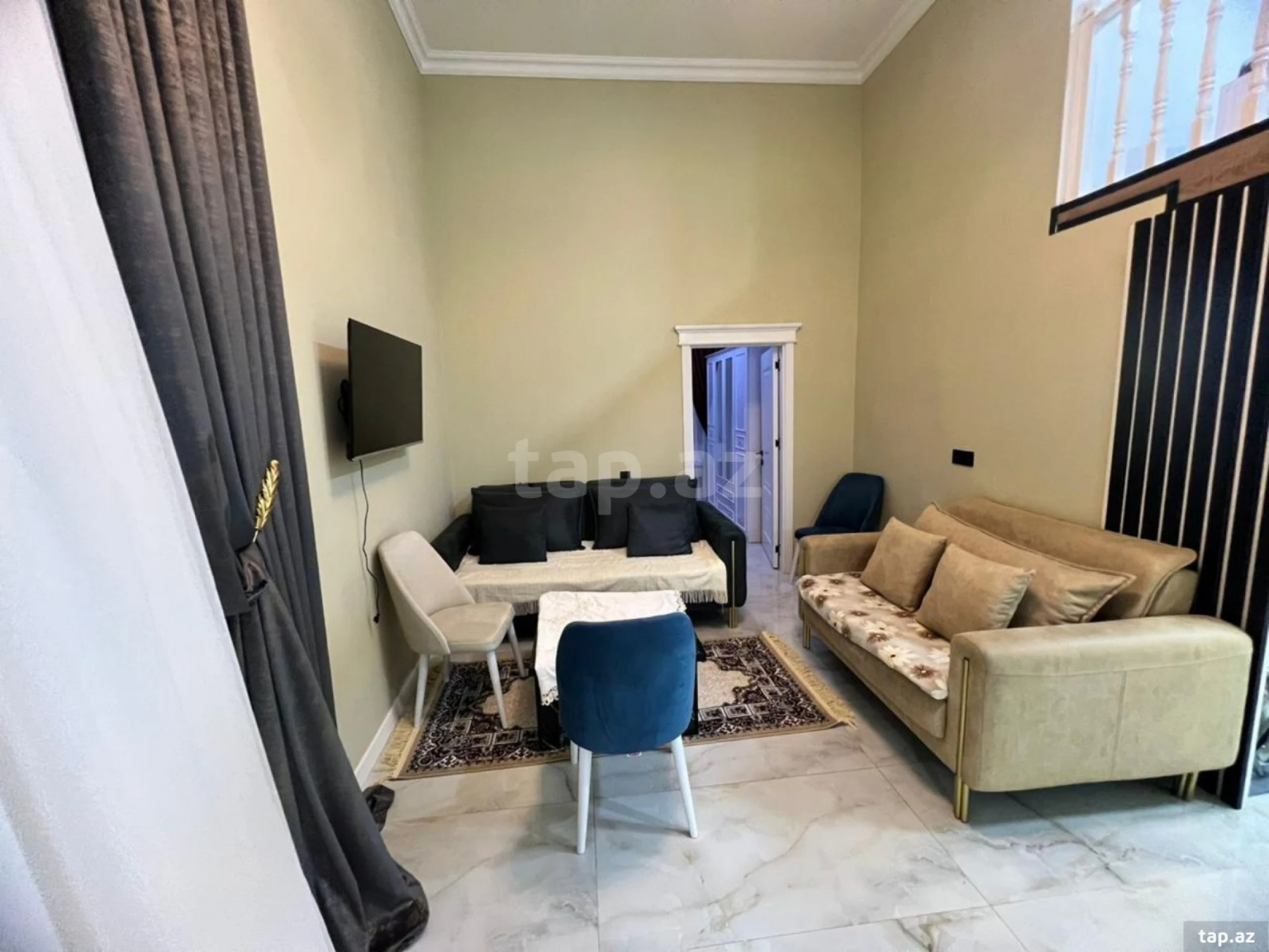 Kirayə verilir 2 otaqlı yeni tikili 80 m²