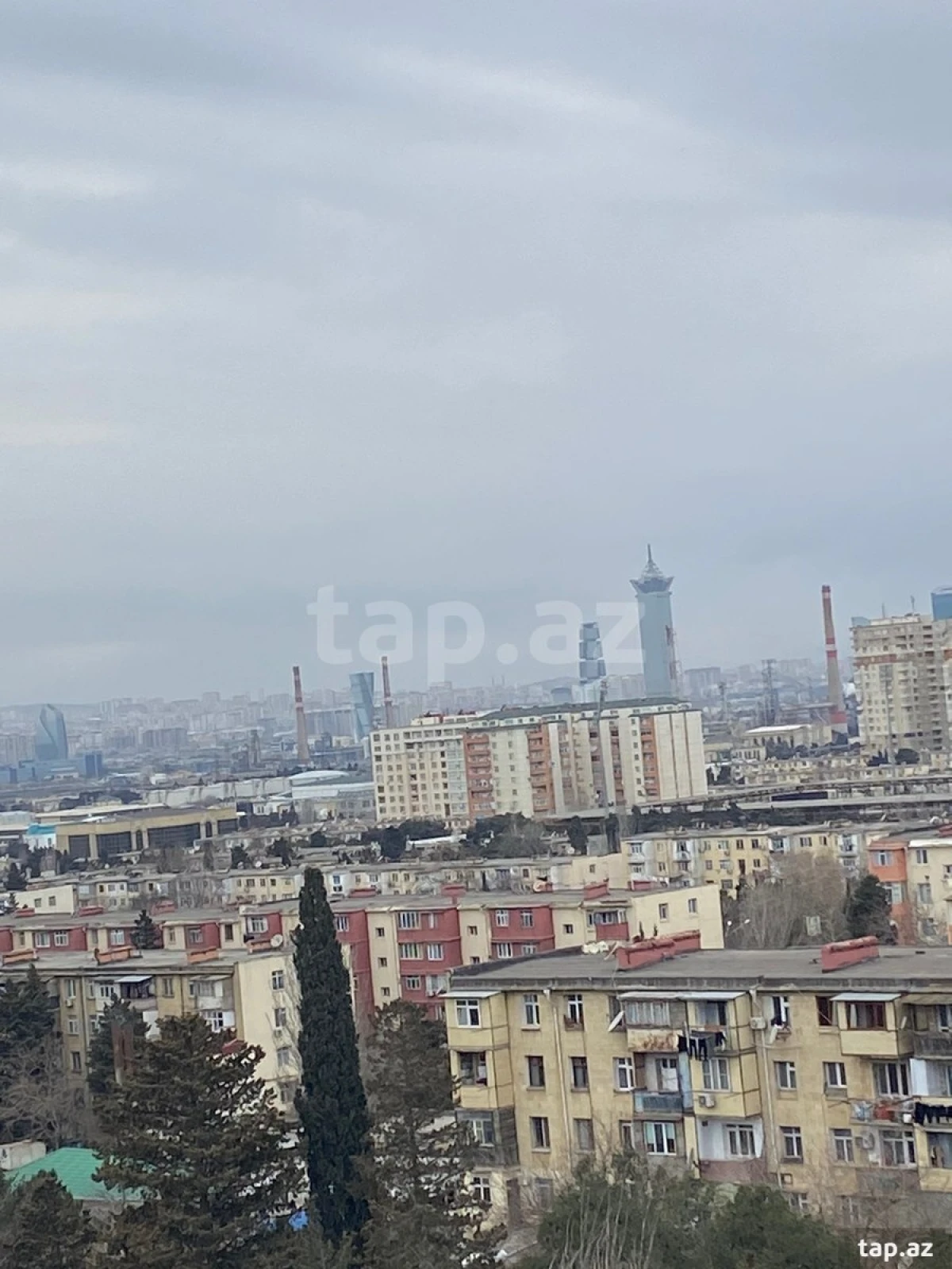 Satılır 2 otaqlı mənzil 55 m²