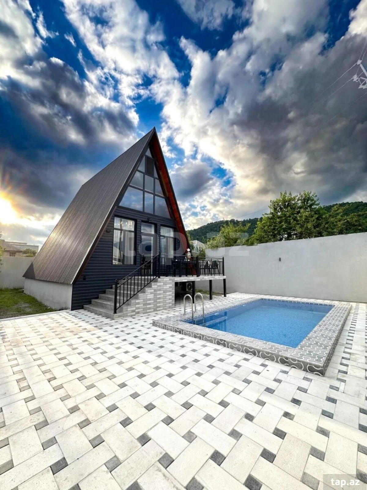 Kirayə verilir 3 otaqlı həyət evi 120 m²